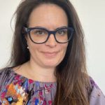 Photograph of testimonial speaker